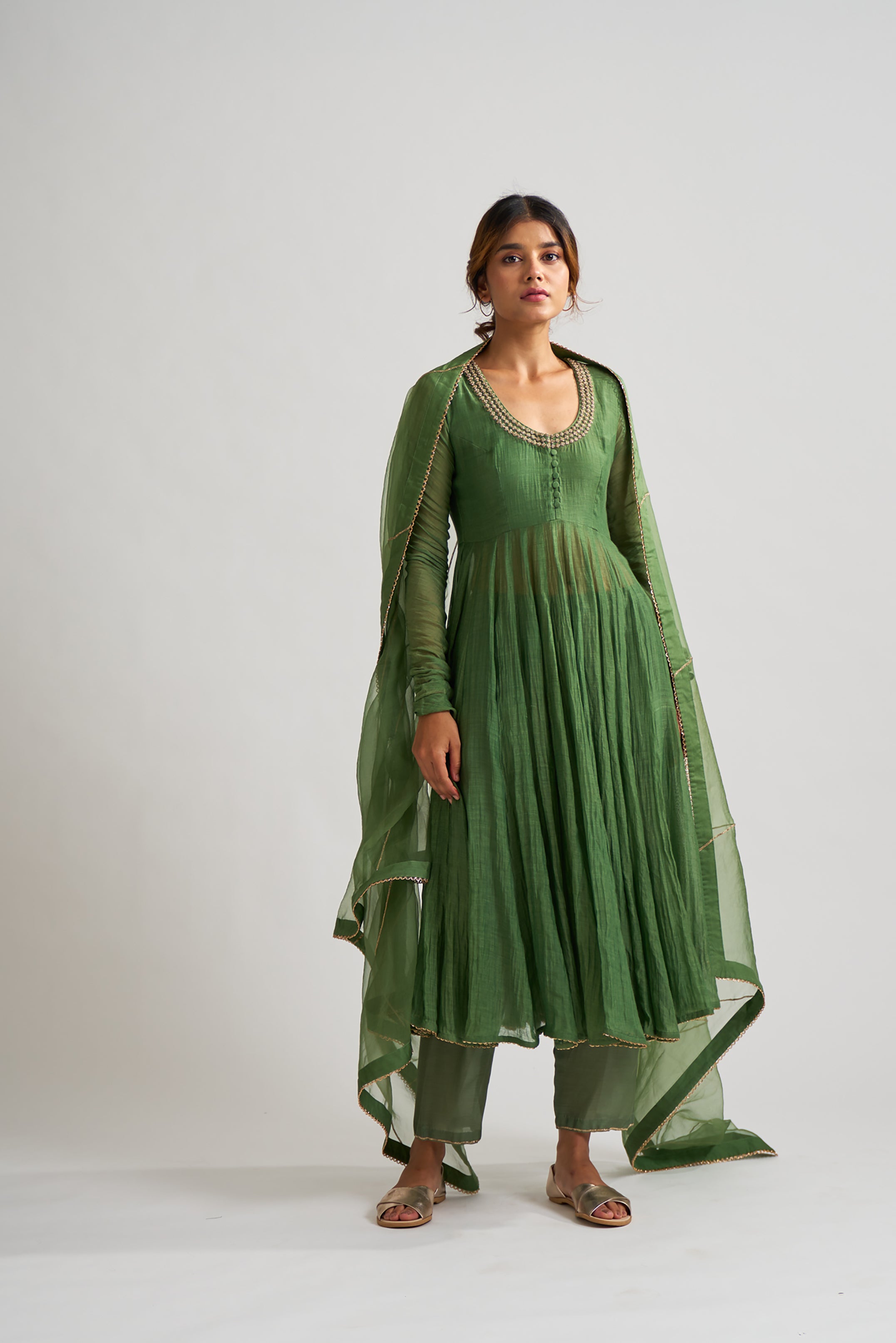DEDICATED - Vara Women's Pants in Dark Green